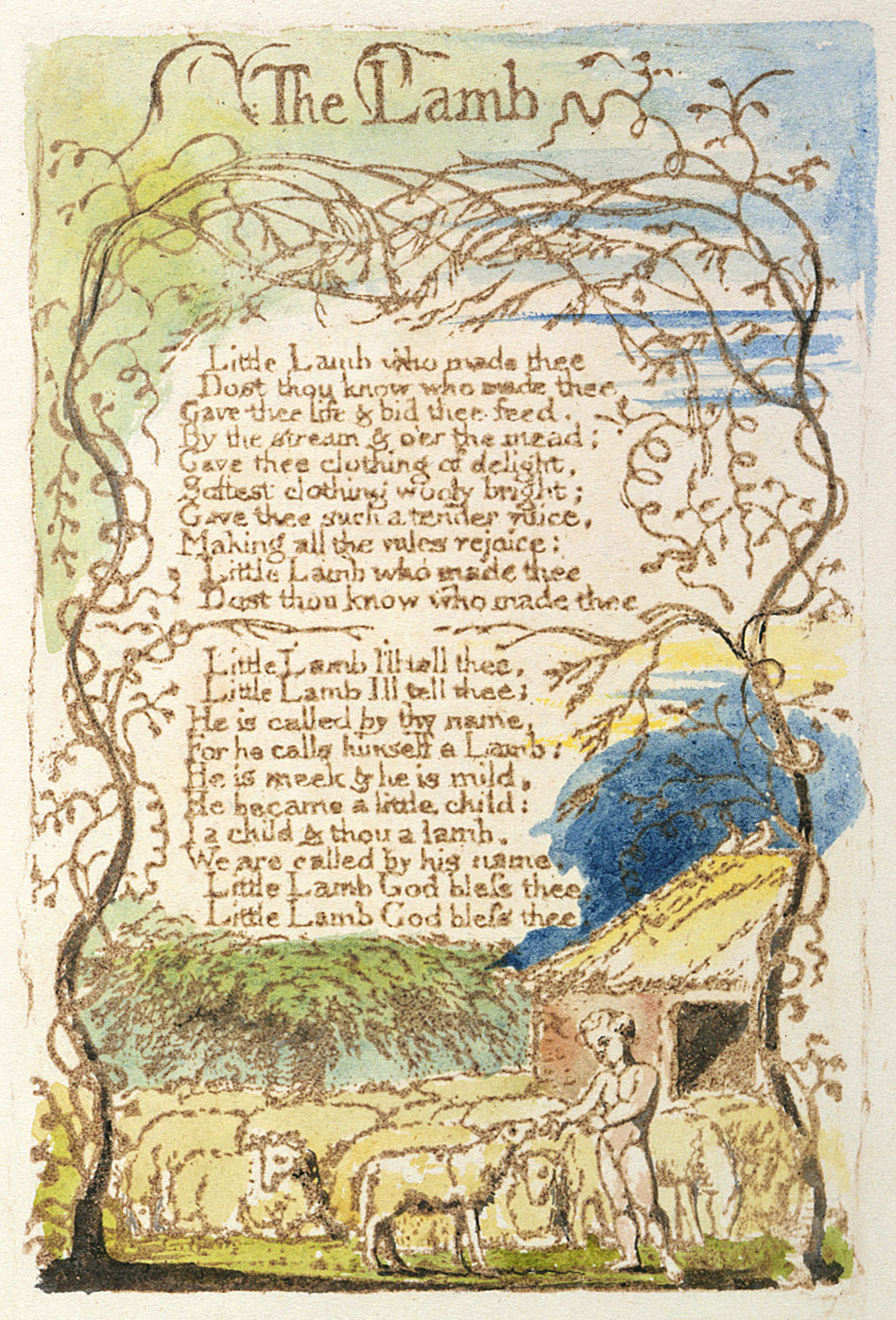 Innocence Of The Lamb By William Blake